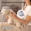 PETKIT AirClipper 5-in-1 LM4 kit de tosquia para animais com aspirador, cinzento/branco