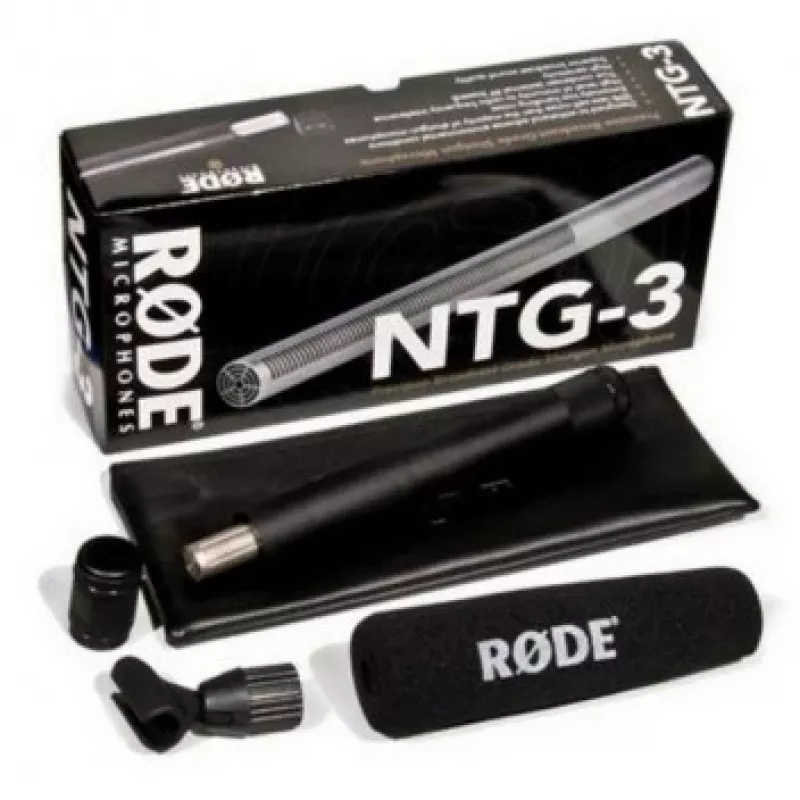 RØDE NTG-3B microfone preto microfone de palco/performance
