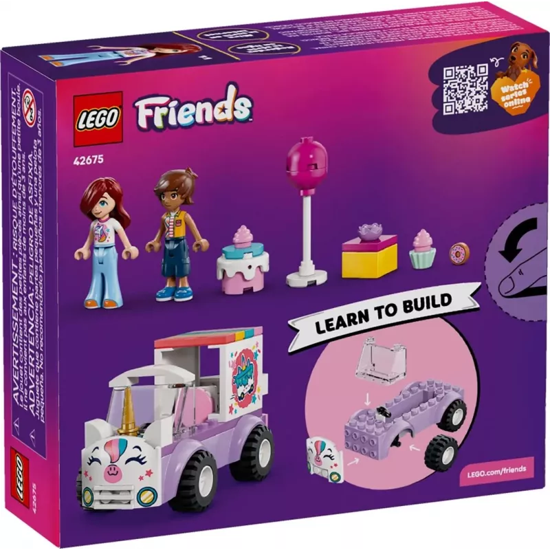 LEGO FRIENDS 42675 Carrinha de Entrega de Bolo de Unicórnio
