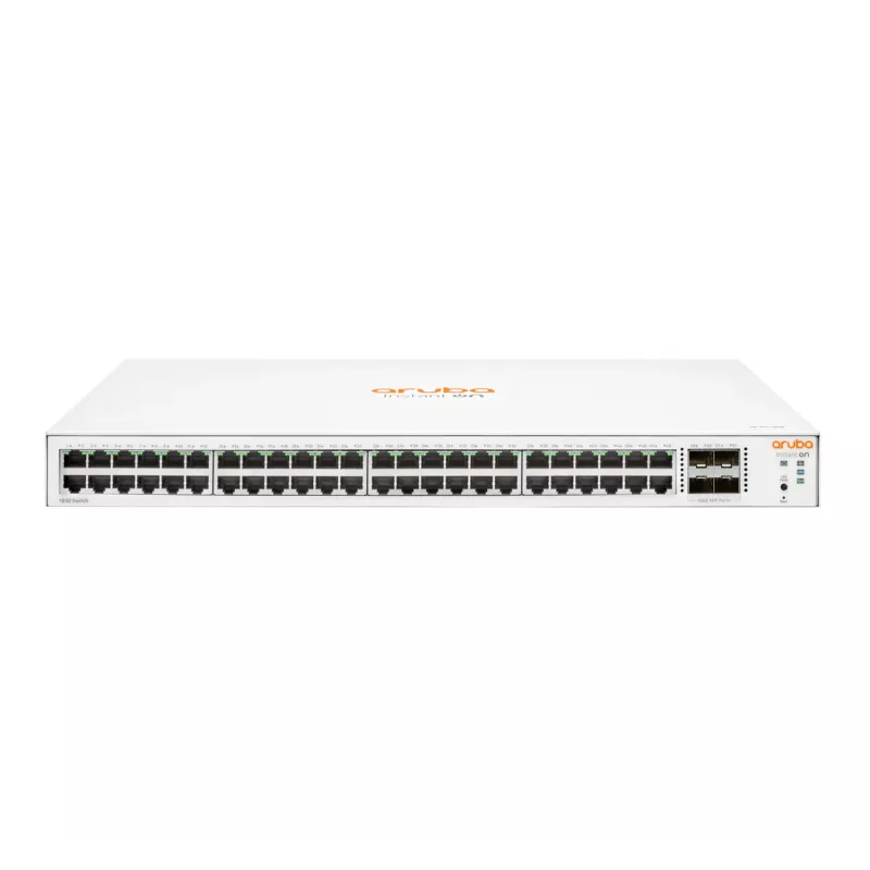 Comutador gerido HPE Aruba Networking Aruba Instant On 1830 48G 4SFP L2 Gigabit Ethernet (10/100/1000) 1U