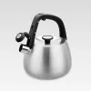 Chaleira Maestro MR-1318 de 2,5 l, prateado, preto