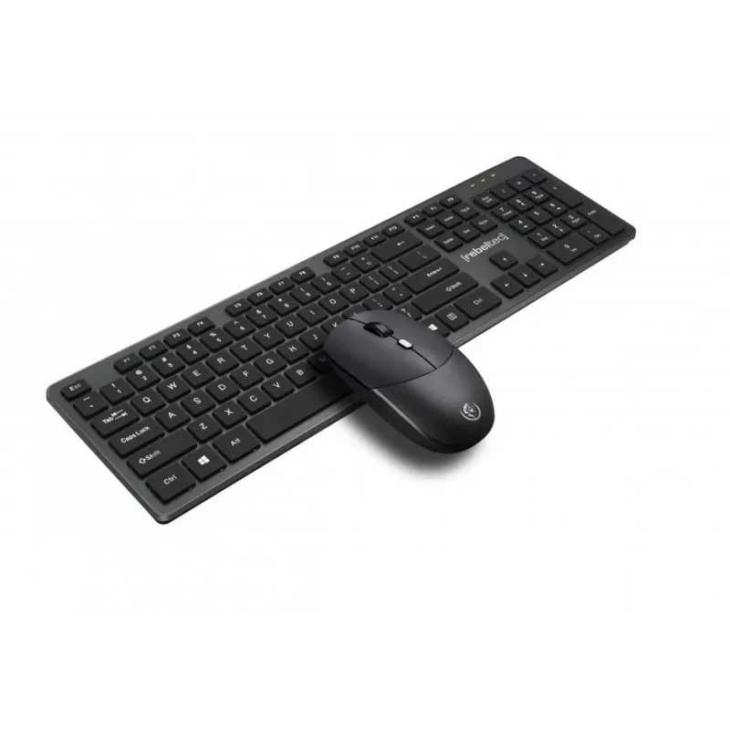 Conjunto de teclado e rato sem fios Rebeltec