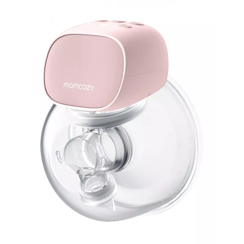 Bomba tira-leite elétrica dupla Momcozy S9 Pro rosa, 180 ml