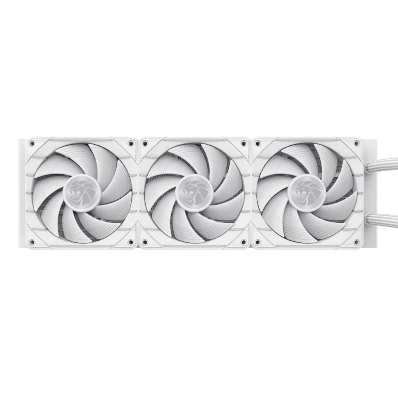 Gamemax | Refrigeração líquida para CPU | HAILSTORM 360 LCD | branco