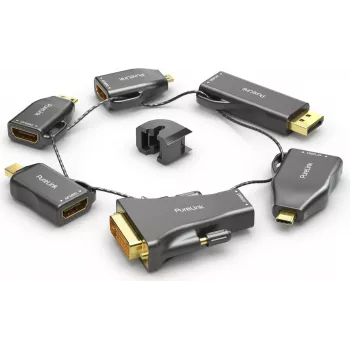 Anel adaptador PureLink large - 6x HDMI - miniDP/DP/USB-C/Mini HDMI/Micro HDMI/DVI