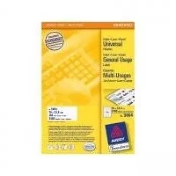 Etiquetas autocolantes Avery Universal 70x33,8 mm 2400 unidades