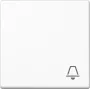 Interruptor de parede Jung A 590 K WW branco — mecânico, 1 função, branco