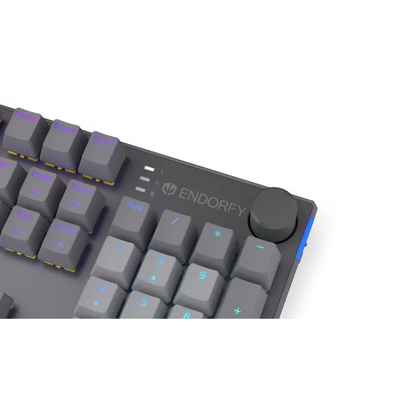 ENDORFY Thock V2 Teclado sem fios, Yellow by Gateron