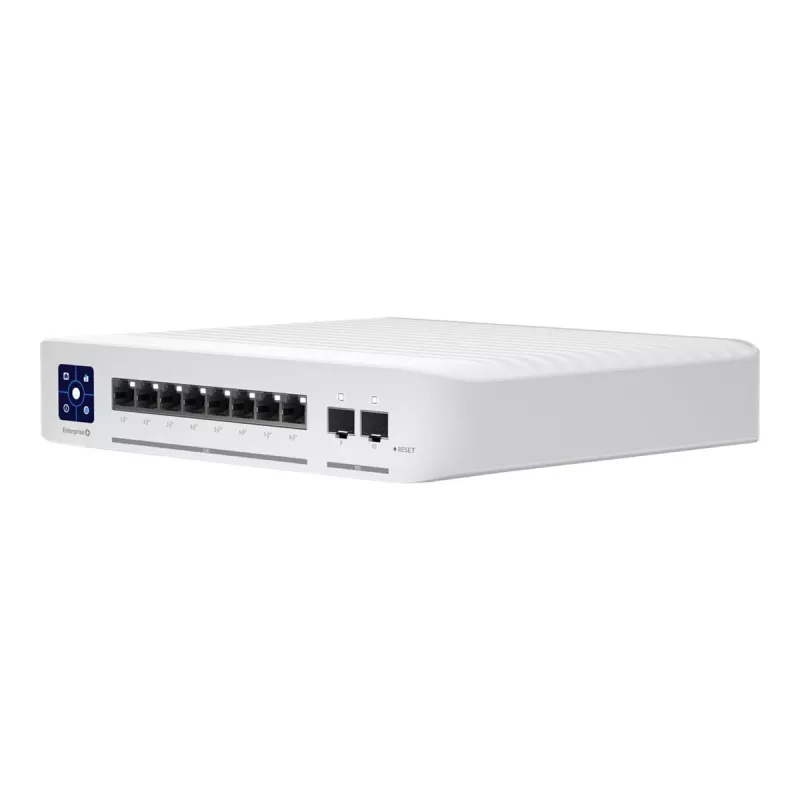 Ubiquiti UniFi Enterprise 8 PoE gerido L3 2.5G Ethernet (100/1000/2500) Power over Ethernet (PoE) aço inoxidável