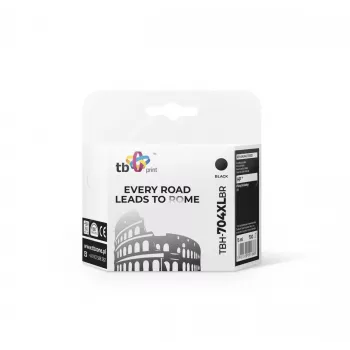 Tinta para HP DJ IA 2060 Preto recondicionada XL TBH-704XLBR (HP N.º 704 CN692AE)