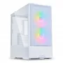 Caixa de PC Midi Tower Lian Li LANCOOL 207 — branco, painel transparente, suporta ATX/MicroATX/MiniITX, sem fonte de alimentação