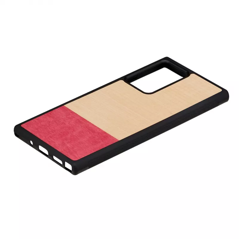 Capa protetora Man and Wood para Samsung Galaxy Note 20 Ultra — miss match preta