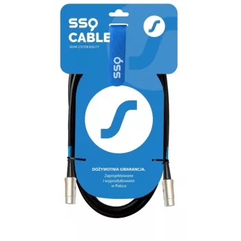 Cabo SSQ MIDI2 SS-1418 MIDI (5 pinos) - MIDI (5 pinos) 2 m preto
