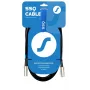 Cabo SSQ MIDI2 SS-1418 MIDI (5 pinos) - MIDI (5 pinos) 2 m preto