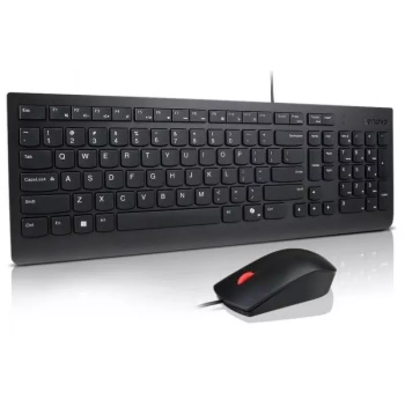 Conjunto de teclado e rato com fios Lenovo Essential