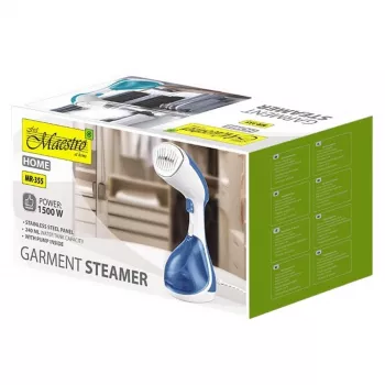 Maestro MR-355-BLUE vaporizador de roupa, 1500 W, azul