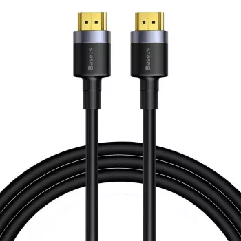 Cabo adaptador Baseus Cafule 4KHDMI macho para 4KHDMI macho 2m preto