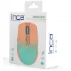 Cian Technology GmbH rato INCA IWM-511RT Bluetooth+sem fios RGB cor base laranja