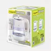 Maestro MR-052-BLUE chaleira elétrica de vidro, 1,7 l, 2200 W, azul