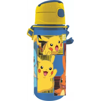 Garrafa de alumínio 600 ml Pokemon