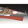 Maquete de navio de guerra Revell Bismarck 1:700