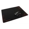 Tapete de rato ESPERANZA EA146R — tapete gaming de borracha 440 × 354 × 4 mm, base antiderrapante, preto/vermelho