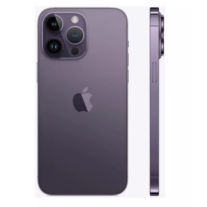 Smartphone recondicionado RENEWED iPhone 14 Pro Max — 128 GB, roxo, ecrã de 6,7 polegadas, A16, 5G, 6 GB RAM