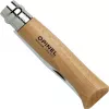 Faca dobrável Opinel Nr. 08 com cabo de madeira de oliveira, lâmina de aço inoxidável, modelo 002020