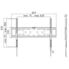 Suporte de TV LogiLink BP0017 177,8 cm (70 polegadas) preto