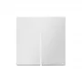 Berker 16236089 Tecla basculante, Polar White Velvet, pack de 10