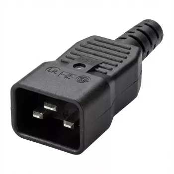 Ficha de rede C20 Bachmann 915.175 preto