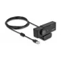 Webcam DeLOCK 96400 8 MP 3840 x 2160 píxeis USB 2.0 preto