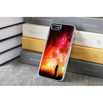 Capa de proteção iKins para Apple iPhone 8/7 — Starry Night branco
