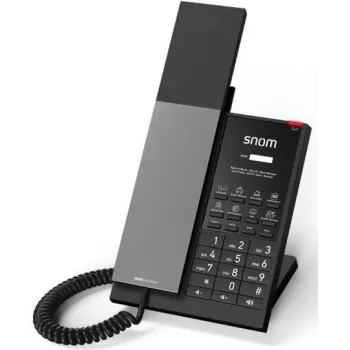 Telefone IP Snom HD350A preto telefone com fios 100-240V