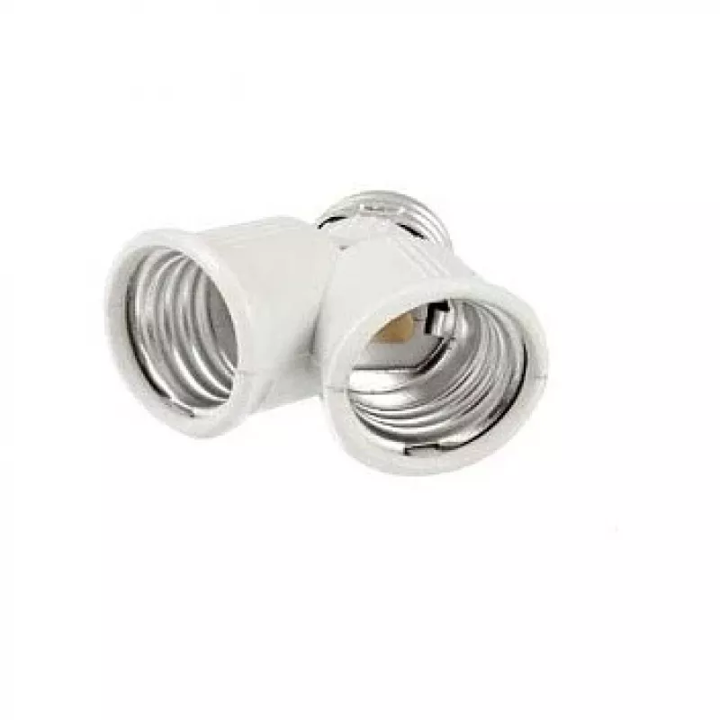 Synergy 21 Adaptador LED para lâmpadas LED E27->2*E27