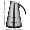 Máquina de café EKO 366/E Elpresso deLuxe, cafeteira de café expresso