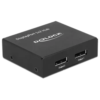 Splitter de vídeo DeLOCK 87691 DisplayPort 2x DisplayPort