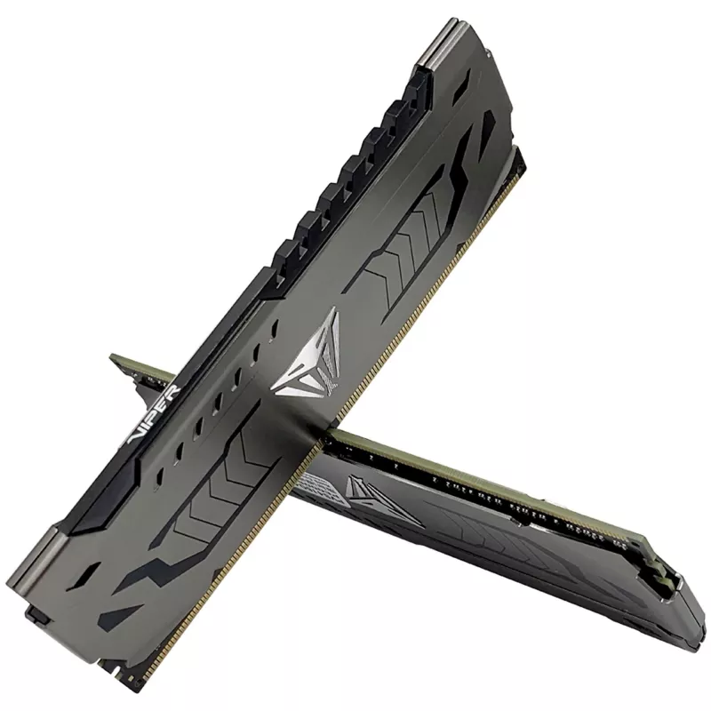 DIMM 64 GB DDR4-3600 2x 32 GB dual kit cinzento PVS464G360C8K Viper Steel INTEL XMP