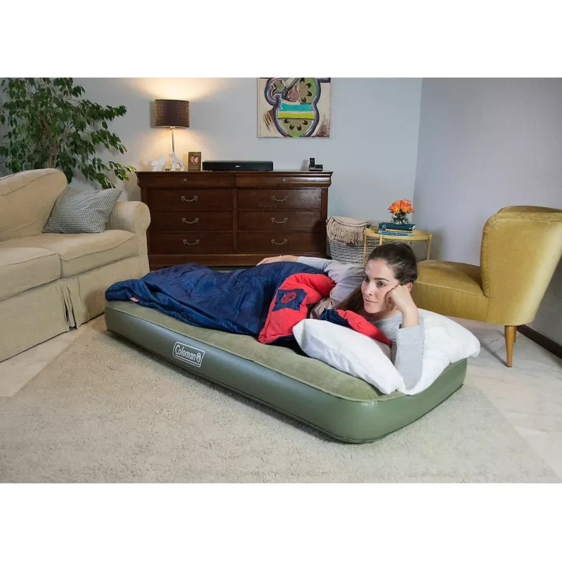 Colchão insuflável Coleman Maxi Comfort Single 2000039166, verde