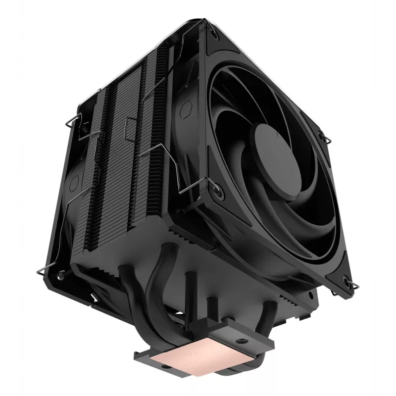 Arrefecedor de ar para processador Cooler Master V4 Alpha 3DHP, ventoinha de 120 mm, compatível com LGA1700/AM5, preto