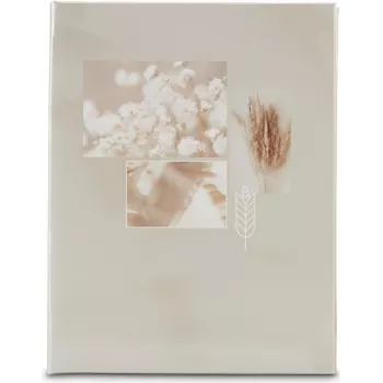 Álbum de fotografias Hama Singo II bege 100 folhas 10 x 15 cm