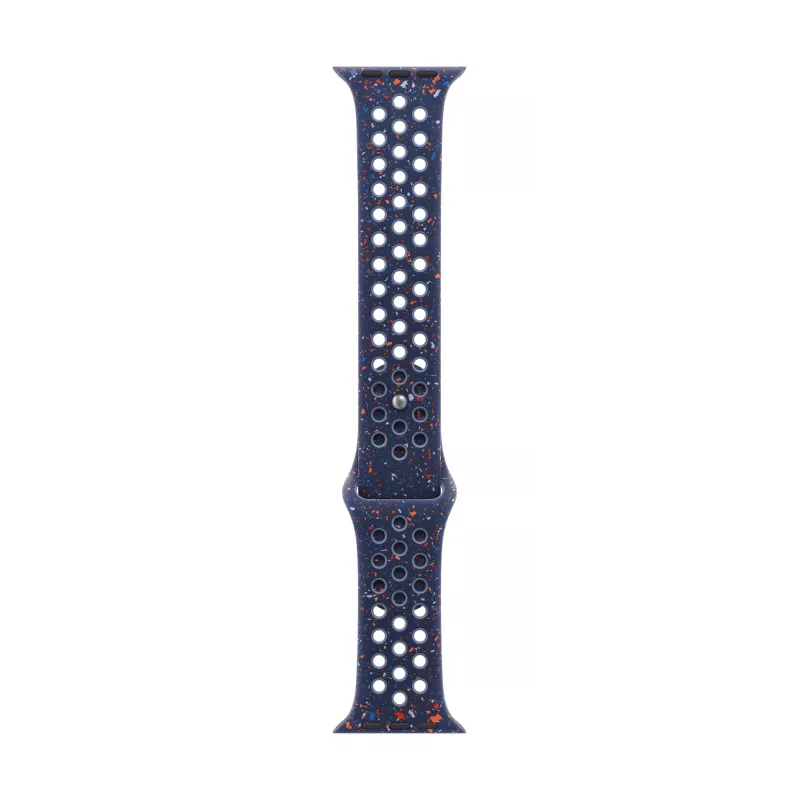 Bracelete Apple Nike Sport Band MGCA4ZM/A azul alumínio fluoroelastómero 46 mm