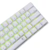 Teclado mecânico com fios White Shark Shinobi-2 (GK-004221) — interruptores azuis, branco, layout US