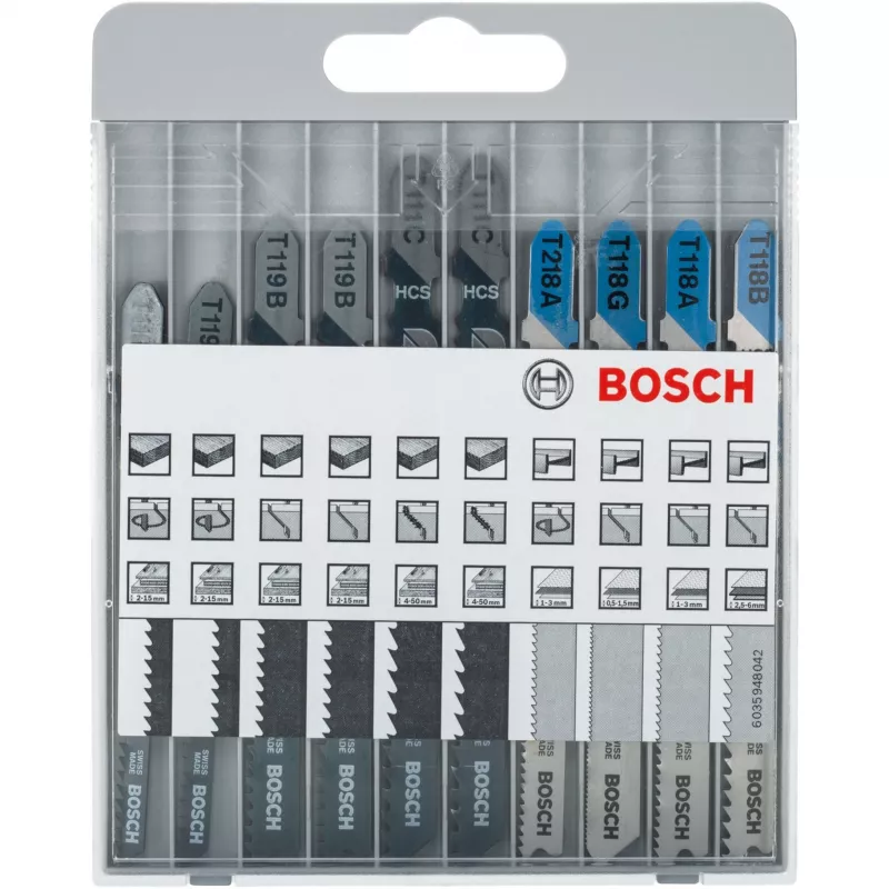 Bosch 2 607 010 630 Lâmina para serra tico-tico / de recortar / sabre