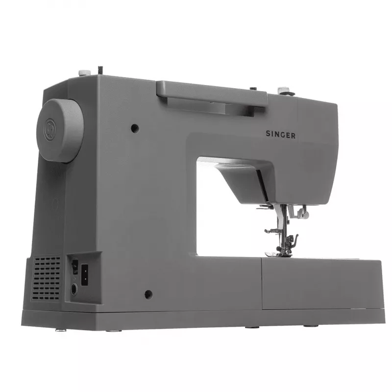 Máquina de costura automática SINGER HD6605 – elétrica, casa de botão em 1 passo, braço livre, cinzento, 6 kg