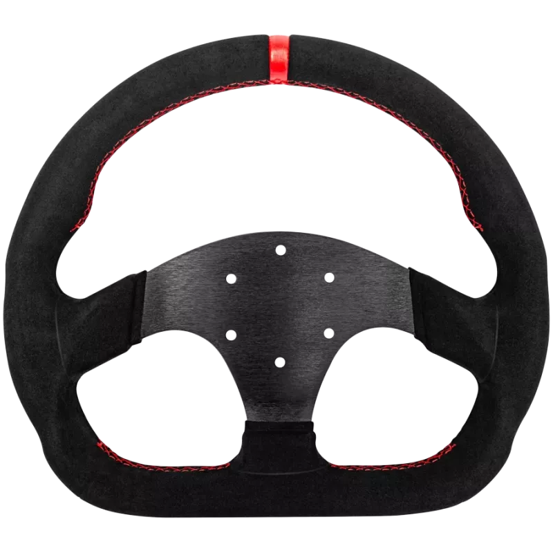 Volante Simagic P-325D 325 mm Alcantara — Aro de volante de corrida sem cubo