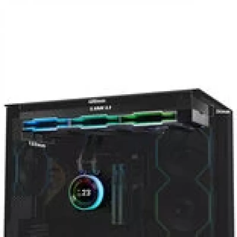 Refrigerador líquido all-in-one Lian Li GA II Hydroshift II LCD-C 360TL 12 cm preto