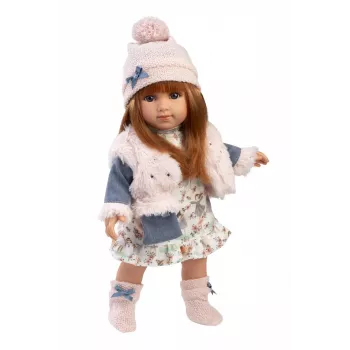 Boneca Llorens Nicole 35 cm – características realistas, corpo macio, boneca bebé