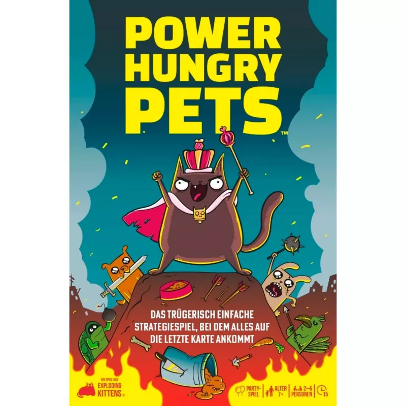 Power Hungry Pets, jogo de cartas