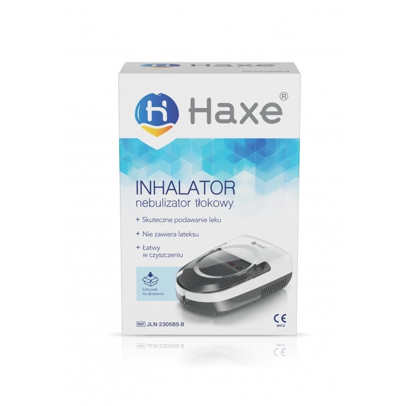 Inalador nebulizador de pistão HAXE Nebulus JLN-2305BS-B